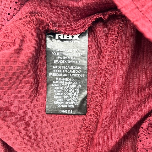 RBX Athletic Active Training Shorts Drawstring Pockets Athleisure Men’s Size M - Picture 7 of 9